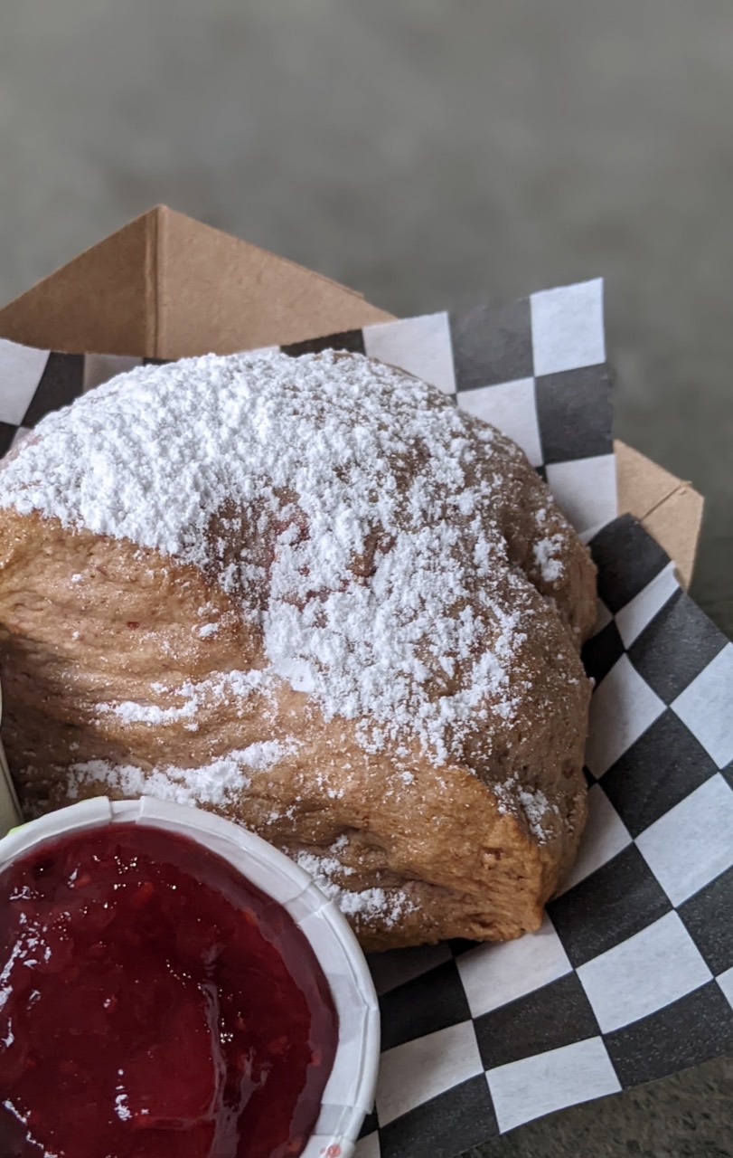 Raspberry scone